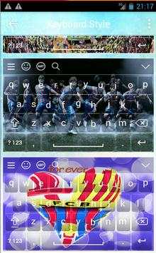 nice keyboard for fc barcelona screenshot 1