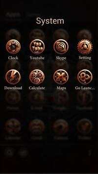 Octopus GO LAUNCHER THEME screenshot 4