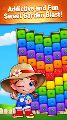 Sweet Garden Blast Puzzle Game screenshot 7