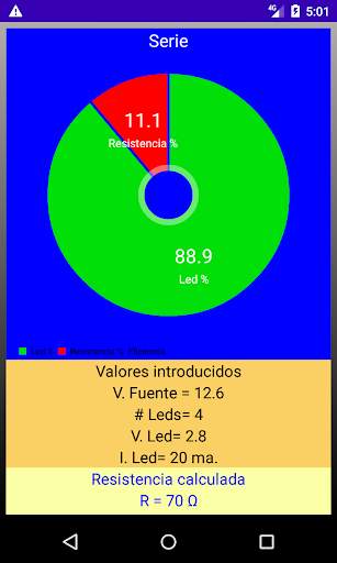 Led Resistor Calculator screenshot 3