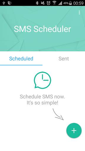 SMS Scheduler screenshot 1