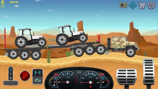 Trucker Real Wheels: Simulator screenshot 2