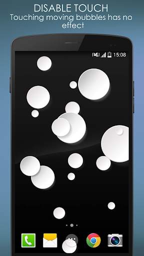 White Bubble Live Wallpaper screenshot 7