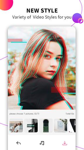 Picslide - Make video with music & photos screenshot 4