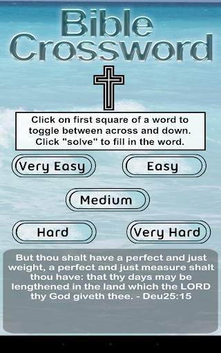 Bible Crossword FREE screenshot 7