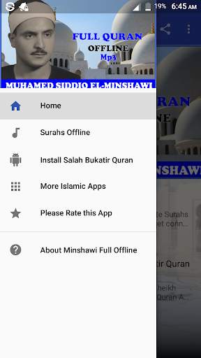 Minshawi Full Offline Quran Mp3 screenshot 1