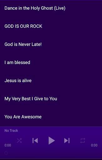Sinach Music Free App screenshot 3