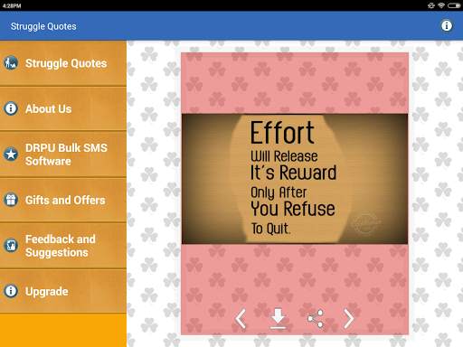 Struggle & Hard Work Quotes screenshot 15