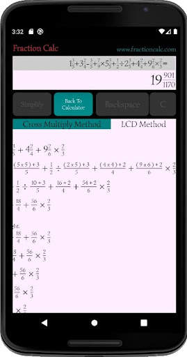 Fraction Calc - Fraction Calculator screenshot 5