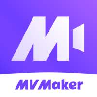 MV Maker: music video maker logo