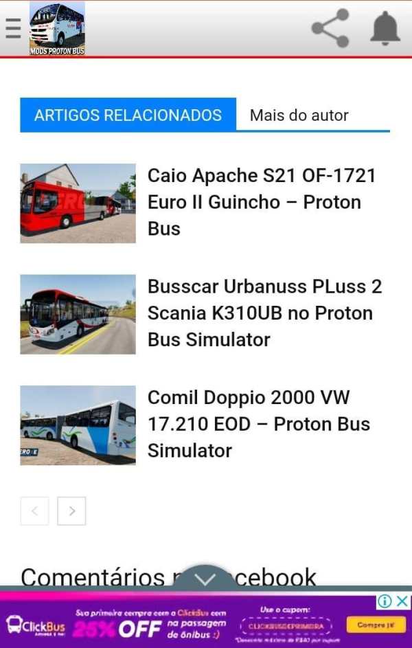 Proton Bus Simulator Urbano e Rodoviário (MODS) screenshot 3