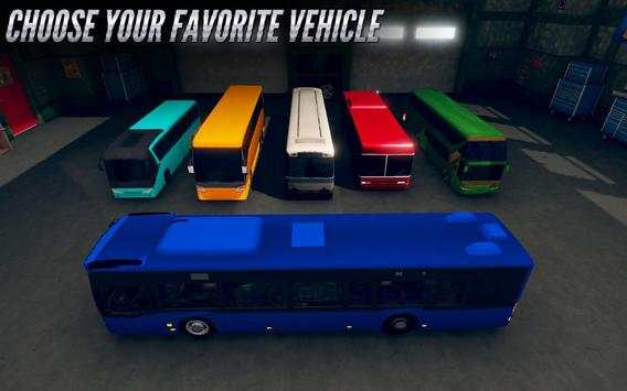 Euro Offroad Bus Mengemudi Simulasi Permainan 2019 screenshot 4