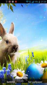 Easter Bunny Live Wallpaper screenshot 1