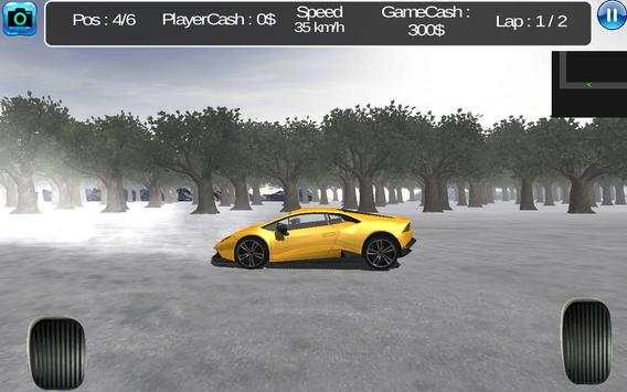 Snow Car Racing screenshot 2