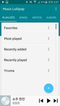 Musix :: Lollipop Music Player screenshot 5