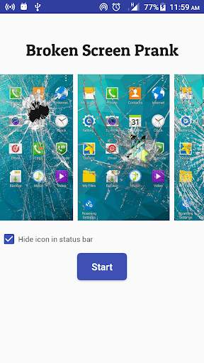 Broken Screen Prank screenshot 2