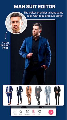 Man Suit Photo Editor - Suits screenshot 1