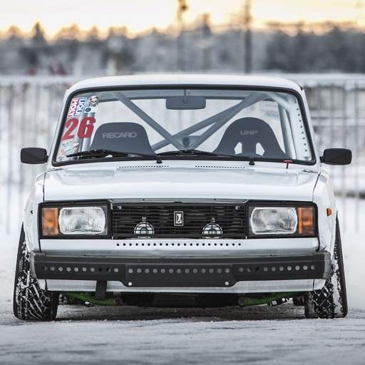 Drifting Lada VAZ Drift Racing 1.34