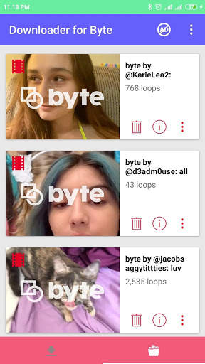 Downloader for byte screenshot 5