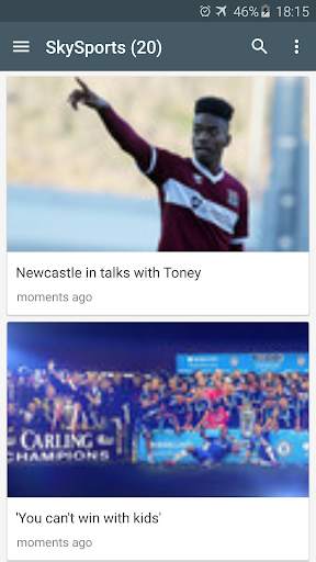 Newcastle Football News screenshot 2