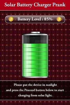 Solar Battery Charger Prank screenshot 5