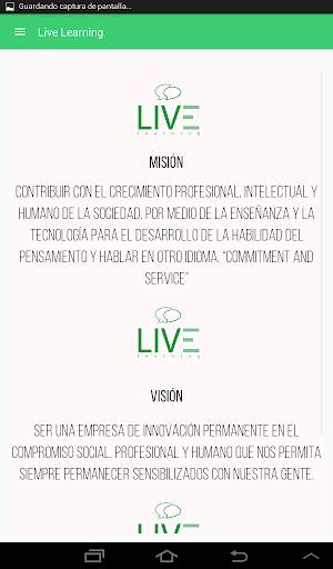 Live Learning screenshot 2