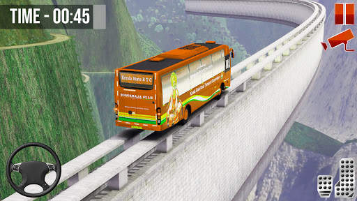 City Coach Bus Stunt Game 3D screenshot 2