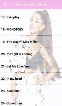 Ariana Grande Songs Offline ( 50 Songs ) screenshot 2