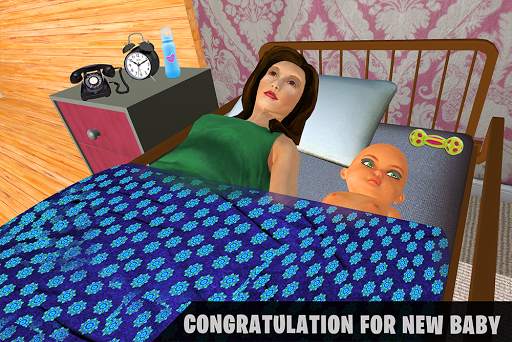 Happy virtual pregnant mom: Mother simulator games screenshot 8