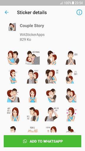 Love Stickers Animated for WhatsApp -WAStickerApps screenshot 4