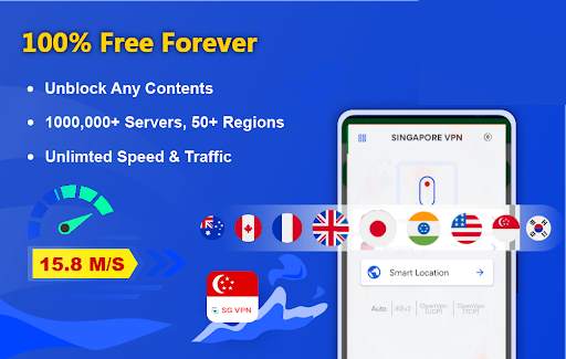 Singapore VPN - Unlimited VPN screenshot 3