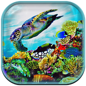 Aquarium Wallpaper HD Free icon