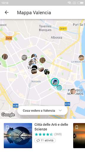 Valencia Guida Turistica con mappa screenshot 5