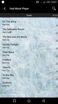 Fast Music Player screenshot 1