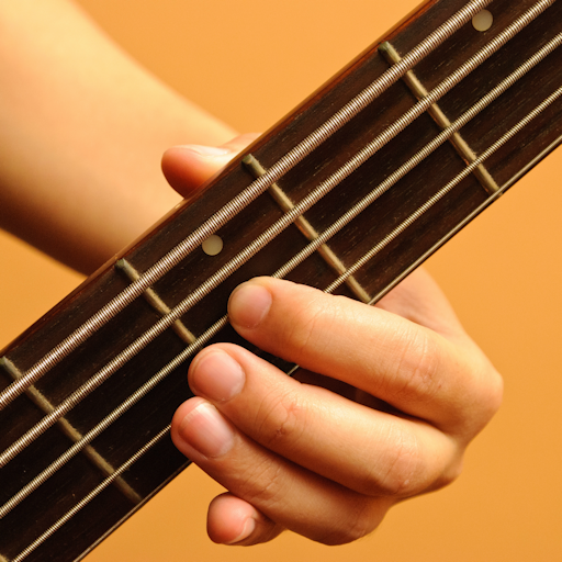 Learn how to play Bass Guitar أيقونة