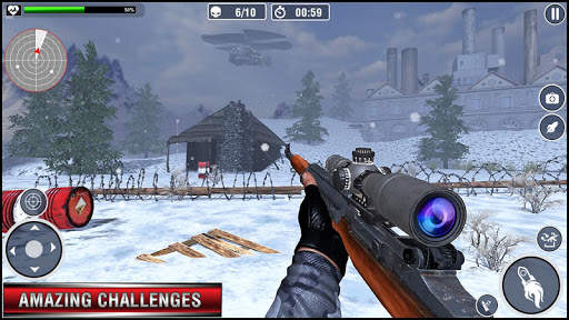 sniper rifle shooter: game menembak gratis screenshot 4