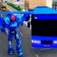 Flying Bus Robot Transformation:Real Stunt Master logo