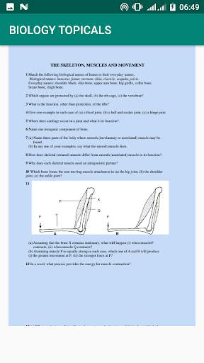 Biology K.c.s.e Topical Revisions screenshot 7