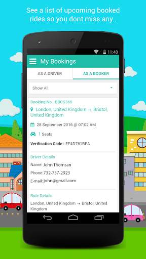 Ride Sharing Application screenshot 7