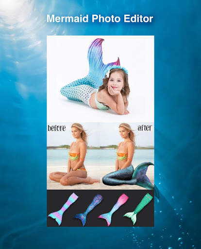 Mermaid Photo Editor - Mermaid Tail Costumes screenshot 1