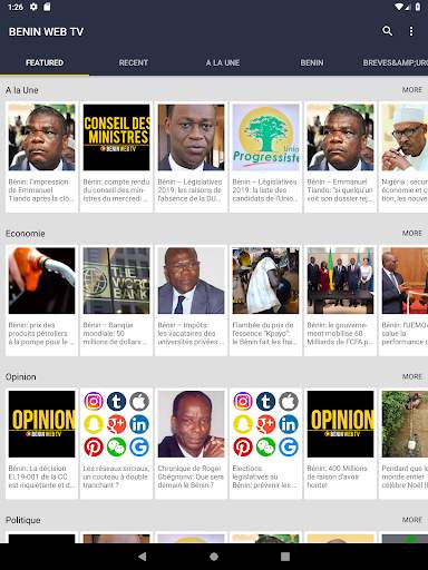 Benin Web TV screenshot 11
