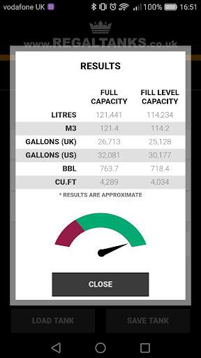 Tank Calc - The Easy To Use Tank Volume Calculator screenshot 3