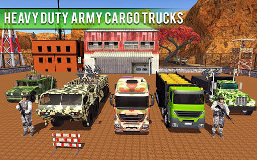US Army Cargo Transport Truck Driving Simulator screenshot 3