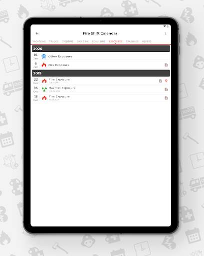 Fire & EMS shift Calendar & Widget screenshot 9