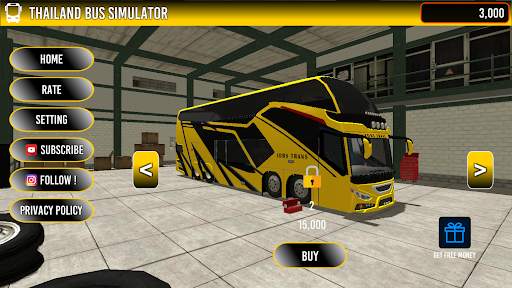 Thailand Bus Simulator screenshot 2