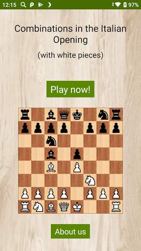 Italian Opening with white pieces Lite screenshot 1