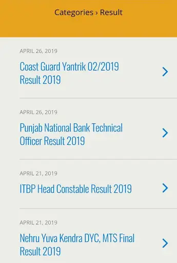 Sarkari Result App For Android screenshot 3