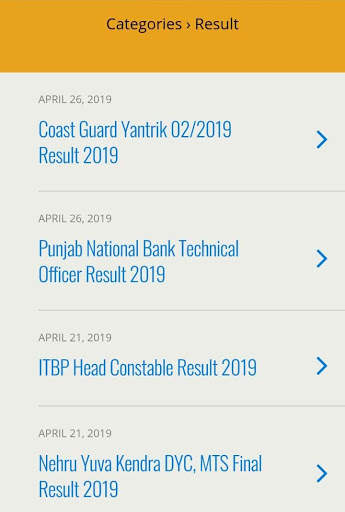 Sarkari Result App For Android screenshot 3