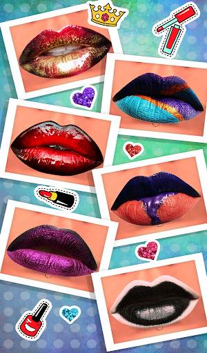 Lip Art 3D ASMR Satisfying Lipstick Makeover Game screenshot 15
