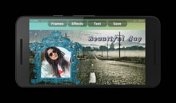 Rainy Photo Frames screenshot 4
